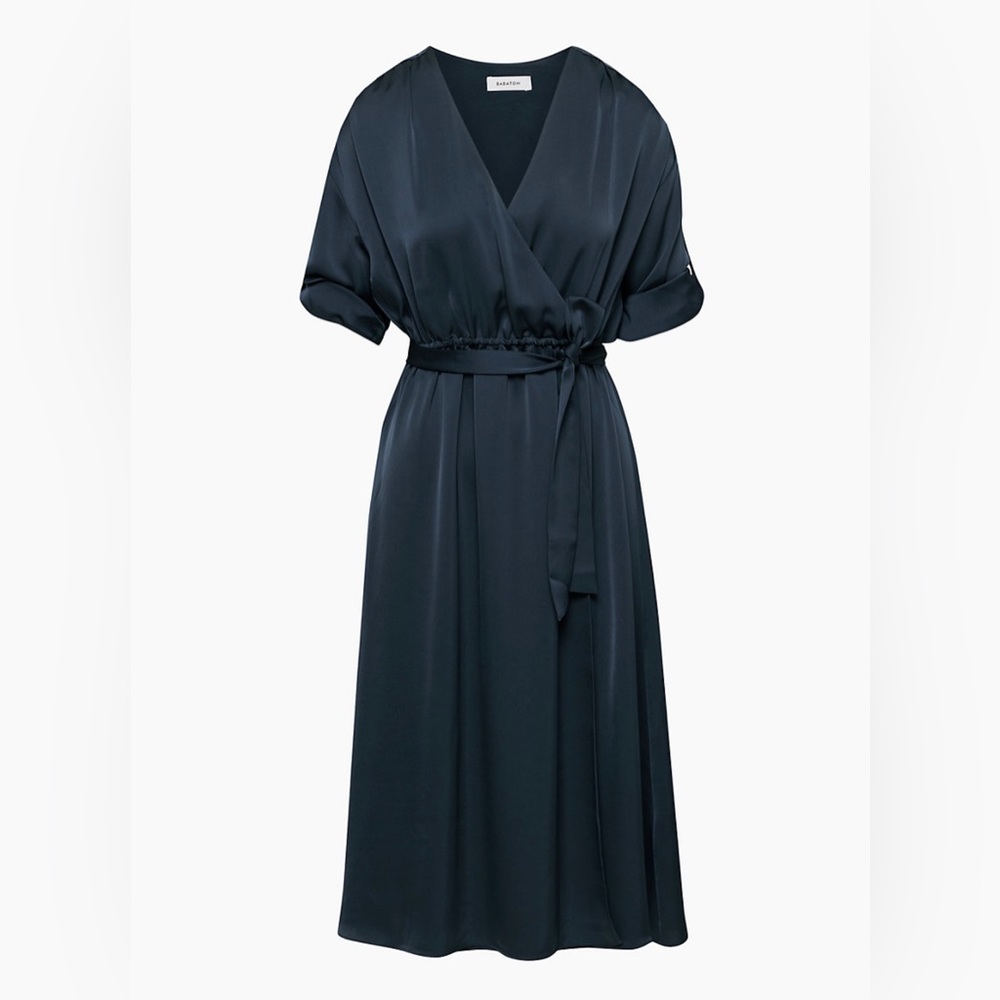 Babaton Armoire Dress in Dark Night Navy (NWT)